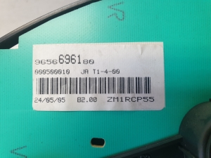 Peugeot Partner I (1996–2008) Instrument cluster 9656696180  ZM1RCP55 - 3