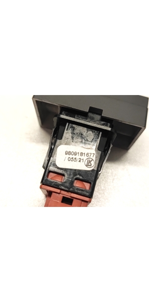 Opel Vivaro C (2019–2026) Hazard light switch 9809181677 - 5