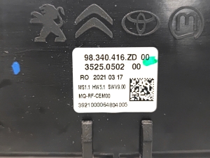 Opel Vivaro C (2019–2026) Heater control panel 98340416ZD - 4