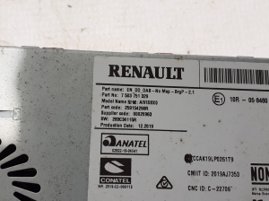RENAULT Clio V (2019–2026) Radio (head unit) 259154266R - 3