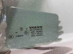 VOLVO XC90 (2015–2024) Tagumine küljeklaas (kere) 32219279 - 3