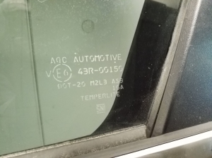 Mitsubishi Eclipse cross (2017–2026) Rear side doors and their parts - 5