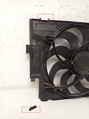 BMW 1 SERIES F20 (2010–2026) Dzesēšanas ventilators un tā daļas 7640508 - 4