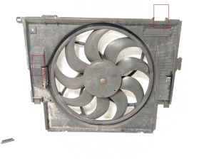 BMW 1 SERIES F20 (2010–2026) Dzesēšanas ventilators un tā daļas 7640508 - 5