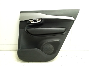   Upholstery of rear side doors 