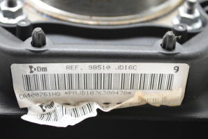 NISSAN Qashqai (2006–2013) Stūres drošības spilvens 98510JD16C - 2