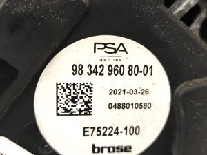 Opel Vivaro C (2019–2026) Ensemble de radiateurs et ses pièces 9834296080 - 3
