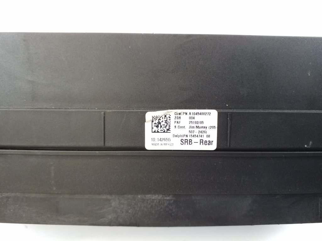 Mercedes Benz ML-Class 164 (2005–2011) Fuse box in the trunk A1645400272 Mercedes Benz ML-Class 164 (2005–2011) Fuse box in the trunk A1645400272