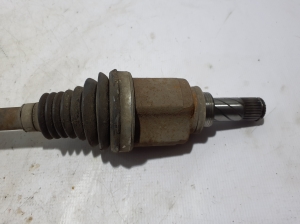  Half axle front and its details 