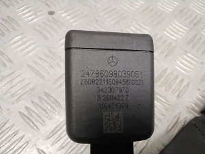 Mercedes Benz GLA-Class H247 (2019–2026) Sicherheitsgurtschloss hinten A2478609803 - 2