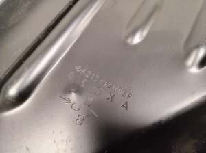 Mercedes Benz E-Class W212 (2009–2015) Rear underbody shield A2126100555 - 2
