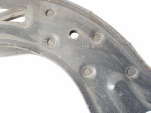  The rear axle pulled 