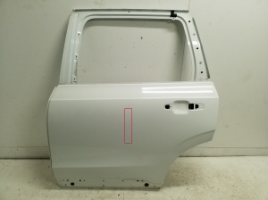   Rear side doors 