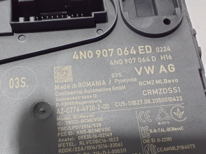 AUDI A7 (2018–2026) Comfort control module 4N0907064ED - 3