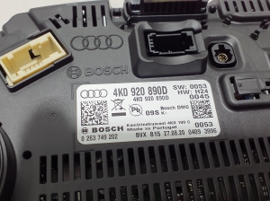AUDI A7 (2018–2026) Instrument cluster 4K0920890D - 2