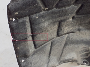 AUDI A7 (2018–2026) Rear wheel arch liner 4K8810172E - 3