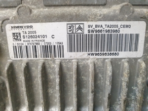 Citroen C4 Picasso (2007–2013) Getriebesteuergerät 9661983980  9659838680 - 3