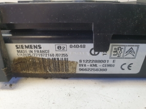 Citroen C4 Picasso (2007–2013) Bluetooth-Modul 9662258380 - 3
