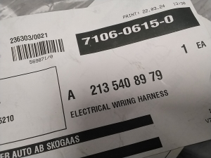 Mercedes Benz E-Class W213 (2017–2026) Other wire A2135408979 - 4