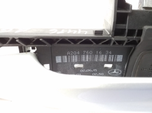  Rear side door opening handle outer and its details 