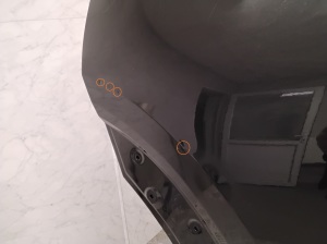 NISSAN Juke F16 (2018–2026) Rear side doors - 2