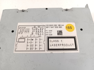Volkswagen Transporter T5 (2003–2015) Radio (head unit) 5M0035186AA - 4