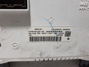 Chrysler Pacifica (2016–2026) Kombiinstrument 68405292AC - 4