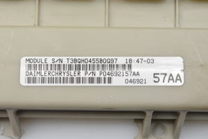 Chrysler Voyager IV (2001–2007) Komforta bloks P04692157AA - 2