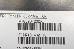 Chrysler Voyager IV (2001–2007) GPS control unit P05064020AJ - 2