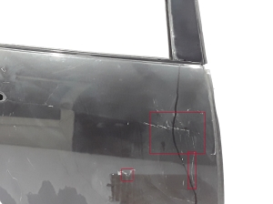 RENAULT Scenic (2009–2015) Rear side doors 821001572R - 3