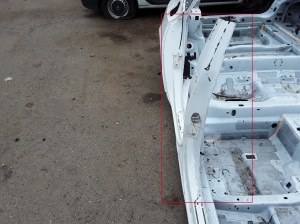 AUDI A7 (2018–2026) Center pillar 4K8809840 - 3