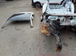 AUDI A7 (2018–2026) Vorderer Ausleger 4K0805140 - 3