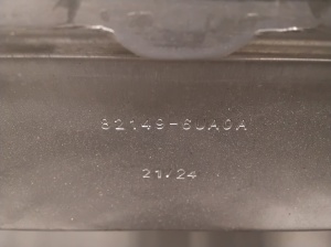 NISSAN Qashqai J-12 (2021–2026) Rear side doors 821496UA0A - 3
