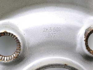 Volkswagen Caddy III (2004–2015) Rezerves ritenis 2K3601027 - 3