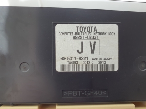 TOYOTA Auris E18 (2012–2018) Control unit 8922102331 - 4