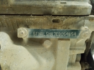 Honda Odyssey V (2013–2017) Engine A9WB25136M - 2