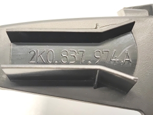 Volkswagen Caddy III (2004–2015) Mirror triangle trim 2K0837974A - 3