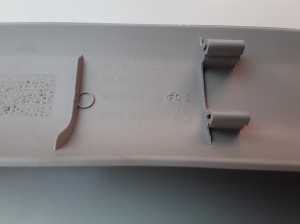 Peugeot Partner II (2008–2018) Esipiilari siseviimistlus 9681031677 - 3