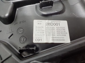 Mercedes Benz GLC-Class 253 (2015–2019) Aizmugurējo durvju logu pacēlājs A2537307902 - 4