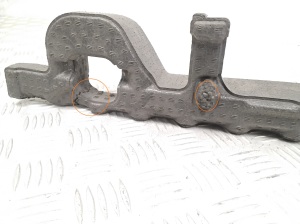 NISSAN NV200 (2009–2026) Pralldämpfer Stoßstange vorne 62090BJ00A - 4