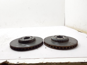 Mercedes Benz GLC-Class 253 (2015–2019) Front brake disc A0004212812 - 4
