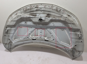 NISSAN Qashqai (2013–2021) Motorhaube 51004EAMA - 4
