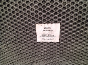 NISSAN NV200 (2009–2026) Trunk lid trim panel 90901JX50A - 3