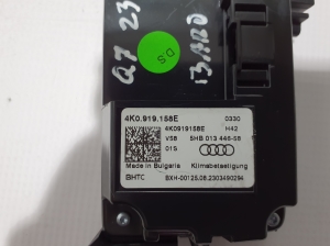 AUDI Q7 (2015–2026) Heater control panel 4K0919158E - 2