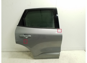   Rear side doors and their parts  -  