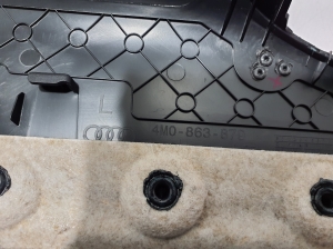 AUDI Q7 (2015–2026) Trunk side trim panel 4M0863879Q - 5