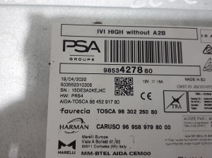 Peugeot 308 III (2021–2026) Audio, video, navigation 9853427880 - 2