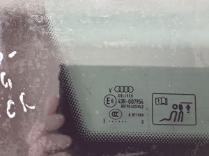 AUDI Q7 (2015–2026) Seitenscheibe hinten (Karosserie) 4M0845297R - 4