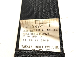 Suzuki Baleno II (2015–2026) Front seat belt 8494068PC - 2