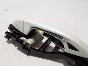 VOLVO XC40 (2017–2026) Front door external opening handle and its details - 4